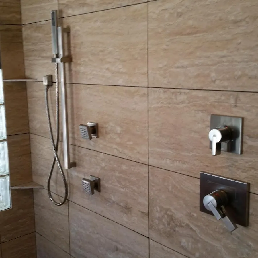 Shower fixture installation for Water Heater Replacement in Bellingham